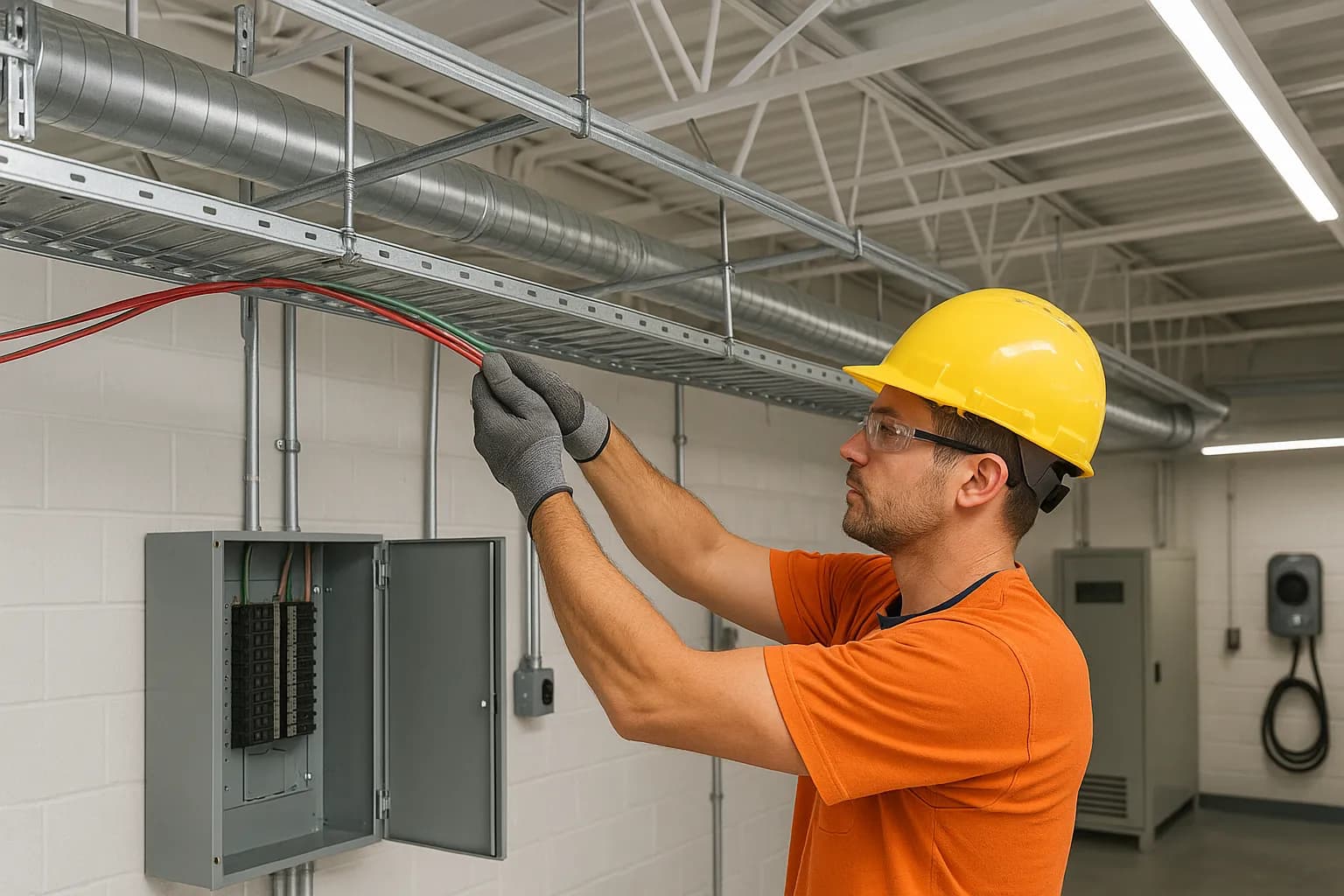 Electrical Panel Installation Guide for Commercial Facilities